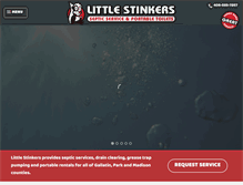 Tablet Screenshot of little-stinkers.com